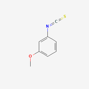 molecular formula C8H7NOS B1266629 3-Methoxyphenyl isothiocyanate CAS No. 3125-64-2