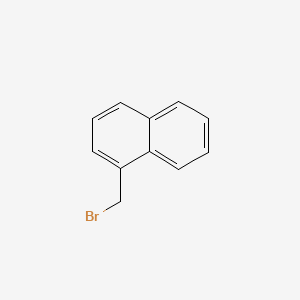 molecular formula C11H9B B1266630 1-(Bromomethyl)naphthalene CAS No. 3163-27-7