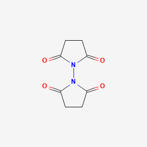 molecular formula C8H8N2O4 B1266634 (1,1'-Bipyrrolidine)-2,2',5,5'-tetrone CAS No. 3741-24-0