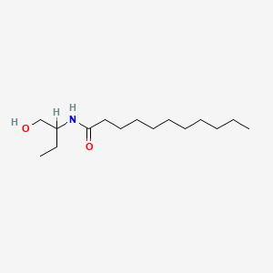 molecular formula C15H31NO2 B12666358 N-(1-(Hydroxymethyl)propyl)undecanamide CAS No. 94023-77-5