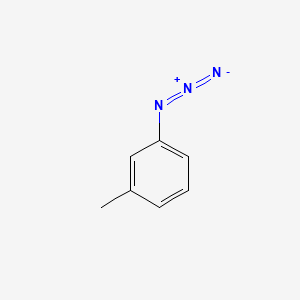 molecular formula C7H7N3 B1266637 1-叠氮-3-甲苯 CAS No. 4113-72-8