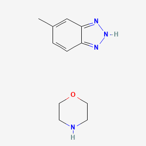 molecular formula C11H16N4O B12666377 Einecs 282-327-0 CAS No. 84176-60-3