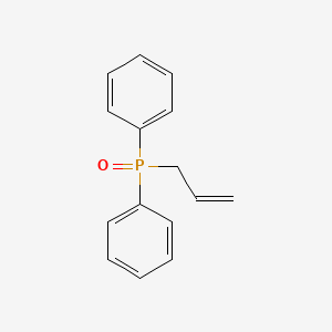 molecular formula C15H15OP B1266638 Allyldiphenylphosphine oxide CAS No. 4141-48-4