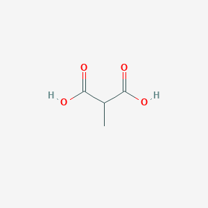 molecular formula C4H6O4 B126664 甲基丙二酸 CAS No. 516-05-2