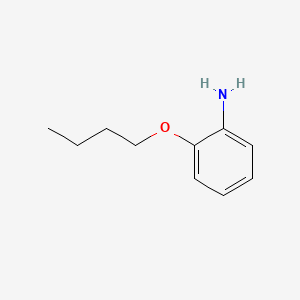 molecular formula C10H15NO B1266640 2-Butoxyaniline CAS No. 4469-81-2