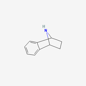 molecular formula C10H11N B1266647 Naphthalen-1,4-imine,1,2,3,4-tetrahydro- CAS No. 5176-30-7