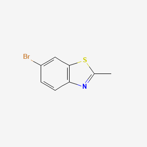 B1266649 6-Bromo-2-methyl-1,3-benzothiazole CAS No. 5304-21-2