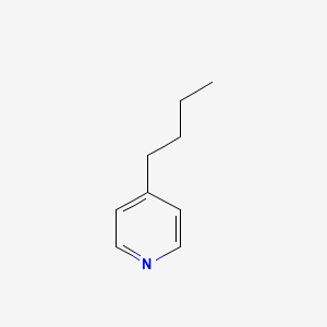 molecular formula C9H13N B1266651 4-Butylpyridine CAS No. 5335-75-1