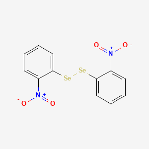 molecular formula C12H8N2O4Se2 B1266655 Bis(2-nitrophenyl) diselenide CAS No. 35350-43-7