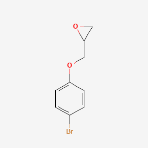 molecular formula C9H9BrO2 B1266661 2-[(4-Bromophenoxy)methyl]oxirane CAS No. 2212-06-8