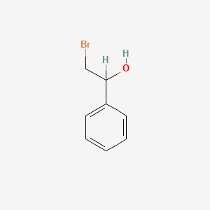 molecular formula C8H9BrO B1266663 2-Bromo-1-phenylethanol CAS No. 2425-28-7