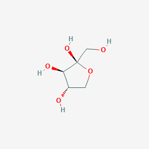 molecular formula C5H10O5 B12666636 beta-L-Xylulofuranose CAS No. 1932596-80-9