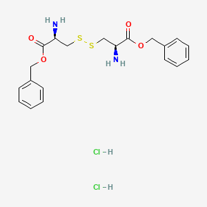molecular formula C20H26Cl2N2O4S2 B12666646 Dibenzyl L-cystinate dihydrochloride CAS No. 84697-17-6