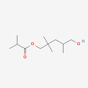 molecular formula C12H24O3 B12666722 Hydroxy-2,2,4-trimethylpentyl isobutyrate CAS No. 93951-35-0