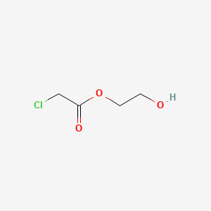 molecular formula C4H7ClO3 B12666746 2-Hydroxyethyl chloroacetate CAS No. 35280-53-6