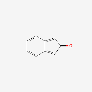 molecular formula C9H6O B12666751 2H-Inden-2-one CAS No. 93465-07-7