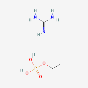 molecular formula C3H12N3O4P B12666761 Einecs 299-237-2 CAS No. 93858-02-7