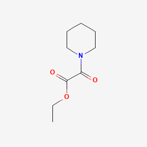 molecular formula C9H15NO3 B1266677 Ethyl 1-piperidineglyoxylate CAS No. 53074-96-7