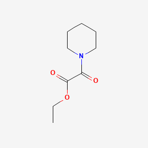molecular formula C9H15NO3 B1266677 Ethyl oxo(piperidin-1-YL)acetate CAS No. 53074-96-7