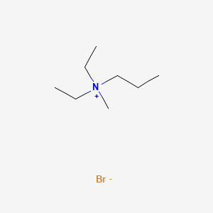 molecular formula C8H20BrN B12666791 Diethylmethylpropylammonium bromide CAS No. 69286-10-8