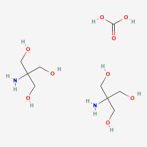 molecular formula C9H24N2O9 B1266691 TRIS carbonate CAS No. 68123-29-5
