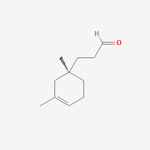 molecular formula C11H18O B12666913 3-(1,3-Dimethyl-3-cyclohexenyl)propanal CAS No. 71735-72-3