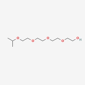 molecular formula C11H24O5 B12666935 13-Methyl-3,6,9,12-tetraoxatetradecan-1-ol CAS No. 50668-49-0