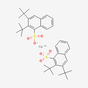 molecular formula C36H46CaO6S2 B12666955 Calcium bis(di(tert-butyl)naphthalenesulphonate) CAS No. 85614-29-5