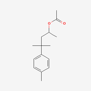 molecular formula C15H22O2 B12666979 1,3,3-Trimethyl-3-(p-tolyl)propyl acetate CAS No. 84681-85-6