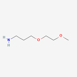 molecular formula C6H15NO2 B1266703 3-(2-甲氧基乙氧基)丙胺 CAS No. 54303-31-0