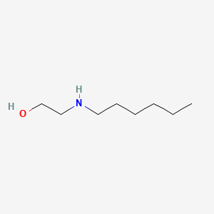 molecular formula C8H19NO B1266705 2-(Hexylamino)ethanol CAS No. 54596-69-9