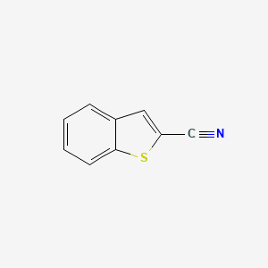 B1266706 Benzo[b]thiophene-2-carbonitrile CAS No. 55219-11-9