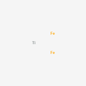 molecular formula Fe2Ti B12667082 Einecs 234-680-7 CAS No. 12023-40-4
