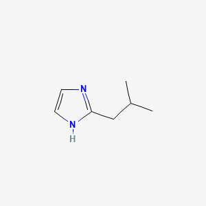 molecular formula C7H12N2 B1266712 2-(2-Methylpropyl)-1H-imidazole CAS No. 61491-92-7