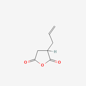 molecular formula C7H8O3 B1266719 Allylsuccinic anhydride CAS No. 7539-12-0