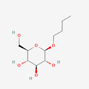 molecular formula C10H20O6 B1266720 Butyl beta-D-glucopyranoside CAS No. 5391-18-4