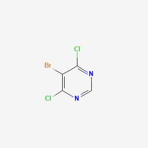 molecular formula C4HBrCl2N2 B1266721 5-Bromo-4,6-dichloropyrimidine CAS No. 68797-61-5