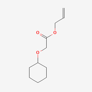 molecular formula C11H18O3 B1266723 Allyl cyclohexyloxyacetate CAS No. 68901-15-5