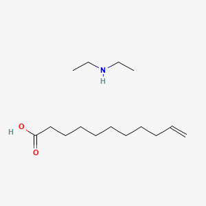 molecular formula C15H31NO2 B12667264 Einecs 302-015-0 CAS No. 94088-17-2