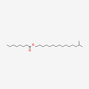 molecular formula C24H48O2 B12667279 Isohexadecyl octanoate CAS No. 94248-76-7