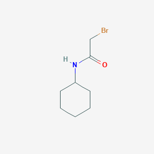 molecular formula C8H14BrNO B1266729 2-溴-N-环己基乙酰胺 CAS No. 63177-66-2