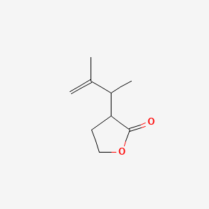 molecular formula C9H14O2 B12667384 (1,2-Dimethylallyl)dihydrofuran-2(3H)-one CAS No. 94247-97-9