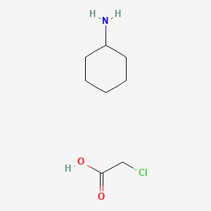 molecular formula C8H16ClNO2 B12667415 Einecs 301-282-0 CAS No. 93982-95-7