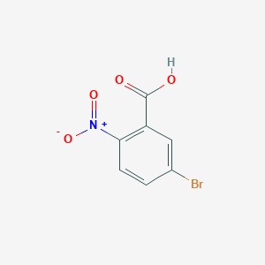molecular formula C7H4BrNO4 B1266750 5-溴-2-硝基苯甲酸 CAS No. 6950-43-2