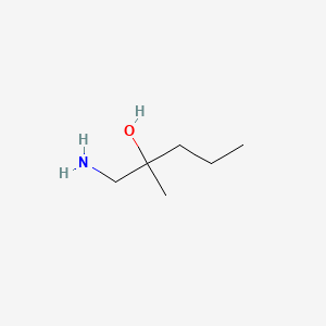 molecular formula C6H15NO B1266752 1-Amino-2-methylpentan-2-ol CAS No. 6969-37-5