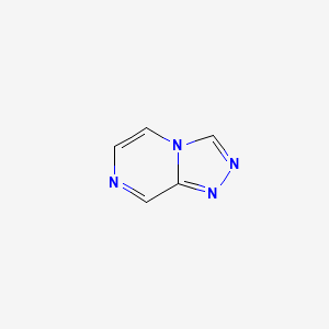 molecular formula C5H4N4 B1266753 [1,2,4]triazolo[4,3-a]pyrazine CAS No. 274-82-8