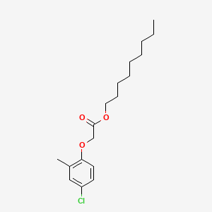 molecular formula C18H27ClO3 B12667539 Nonyl (4-chloro-2-methylphenoxy)acetate CAS No. 67829-80-5