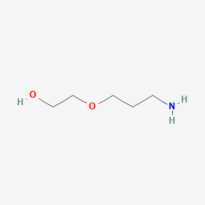 molecular formula C5H13NO2 B1266754 2-(3-Aminopropoxy)ethanol CAS No. 99513-01-6