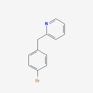 molecular formula C12H10BrN B1266760 2-(4-溴苄基)吡啶 CAS No. 74129-15-0
