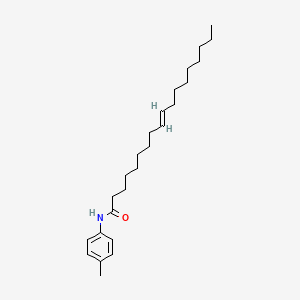 molecular formula C25H41NO B12667671 N-(4-Methylphenyl)-9-octadecenamide CAS No. 94277-00-6